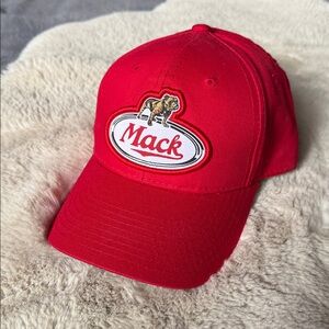 Bruckner’s Mack Trucks Hat Cap Red Bulldog